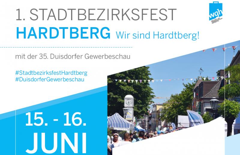 1. Stadtbezirksfest Hardtberg - Programm und Aussteller