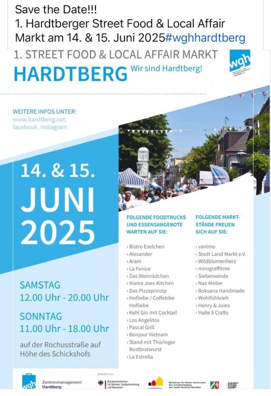 1. Hardtberger Street Food & Local Affair Markt