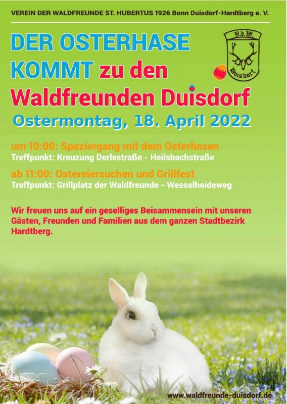 Die Waldfreunde St. Hubertus und der Osterhase