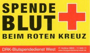 Blutspenden am 01. April 2019