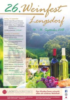 26. Weinfest in Lengsdorf