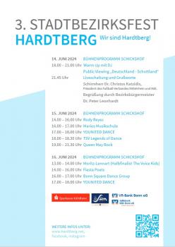 3. Stadtbezirksfest Hardtberg mit 37. Gewerbeschau